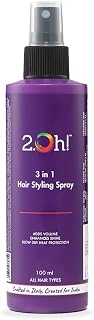 2.Oh! Italian 3-in-1 Hair Styling Spray | Heat Protectant | Volumizer | With Panthenol and Proteins | No Residue Shine Spr... Price In India