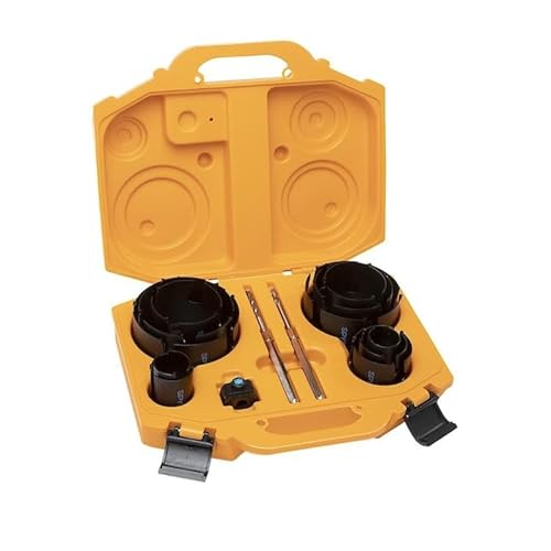 Spyder 14-Piece Carbide Tipped Deep Cut Hole Saw Kit, 11 Hole Saws, 1 Arbor, and 2 Pilot Bits, Rapid Core Eject Arbor System - Thumbnail 7