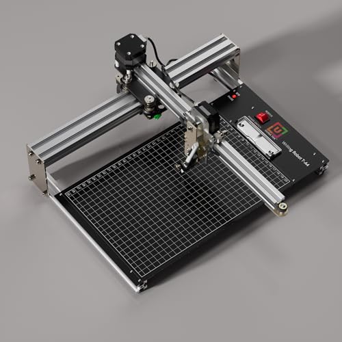 Image of Original iDraw 2.0 T-Structure Pen Plotter XY Plotter, Handwriting Robot Drawing Machine with Base Plate, A4 Working Range, 3 * 42 Stepper Motors, Twice Faster Writing Speed Than 1.0