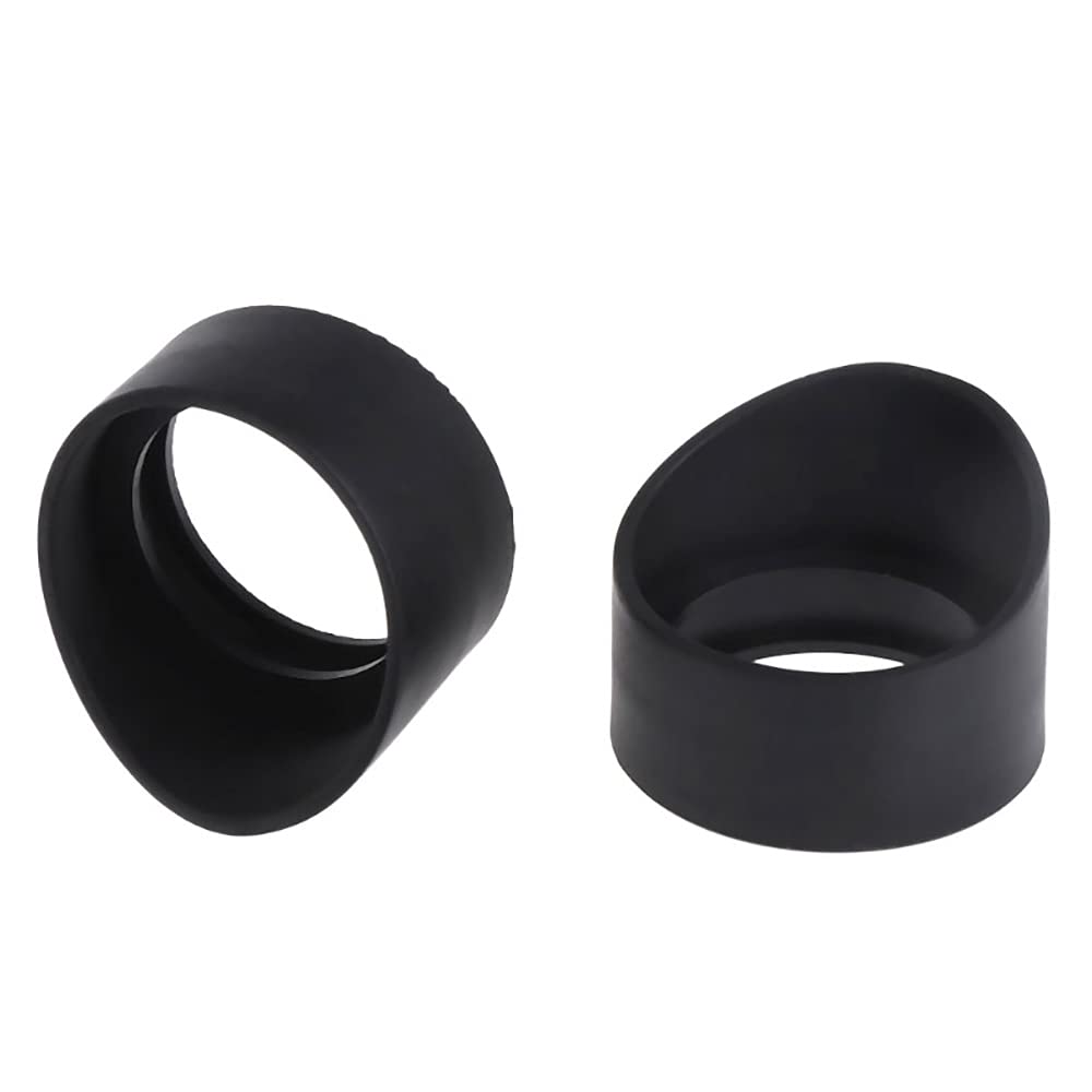 Microscope Eyepiece Eyeshields or Eye-Guards Soft Rubber Cover Protector for Microscope Accessory 2PCS Oblique Angle 36MM