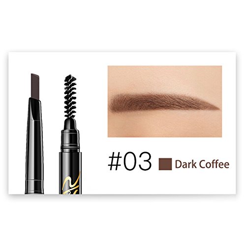 bulary Automatic Rotating double-end Eyebrow ultra-fine Pencil Extremely Waterproof non-smudging