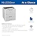 Brother HL-L5210DWT Business Monochrome Laser Printer with Dual Trays, Wireless and Gigabit Ethernet Networking, Duplex Printing, Large Paper Capacity, and Mobile Printing, White