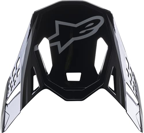 Alpinestars S-M10 Carbon Meta2 Visor Black/Grey (8981122-1195-OS)