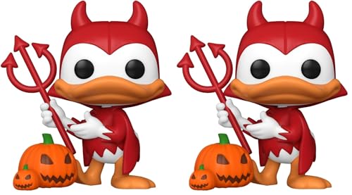 Funko Pop! Disney: Devil Donald Duck - Probabilità di 1/6 per la Variante Chase - Figura in Vinile da Collezione - Idea Regalo - Merchandising Ufficiale - Giocattoli per Bambini e Adulti - TV Fans