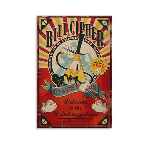 Cartoon Poster for Room Aesthetic Posters 08x12inch(20x30cm) Fashion Canvas Art Cartoon Fan Wall Art Decor Picture Print