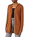 Produktbild TOM TAILOR Damen 1029008 Long Cardigan, 28369-Gingerbread Brown Melange, L