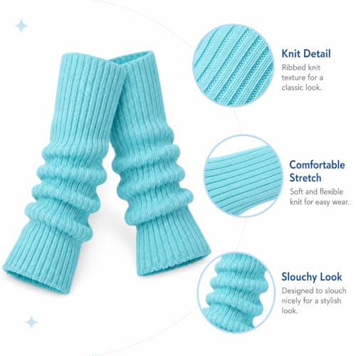 Image of 2 Pcs Leg Warmers Y2k, Leg Warmers, Y2k Accessories, Cute Kawaii Cream Legwarmers for Women Winter
