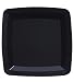 Creative Converting Form & Function Plastic Tray, 16 x 16, black