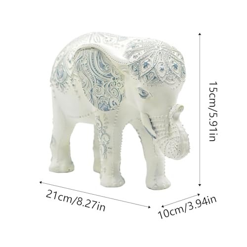 Statue éléphant symbole de santé et force pour harmoniser l'énergie de votre maison