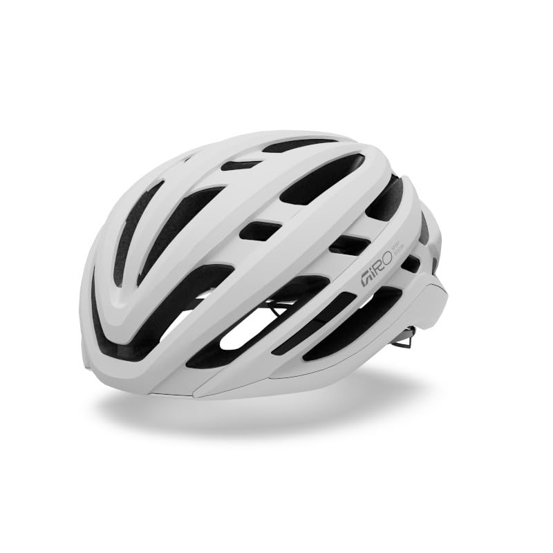 Giro - Agilis MIPS Helme - Erwachsene Unisex - Schutzausrüstung Fahrradhelm Rennradhelm Rennrad-Schutzhelm Matt Weiß S