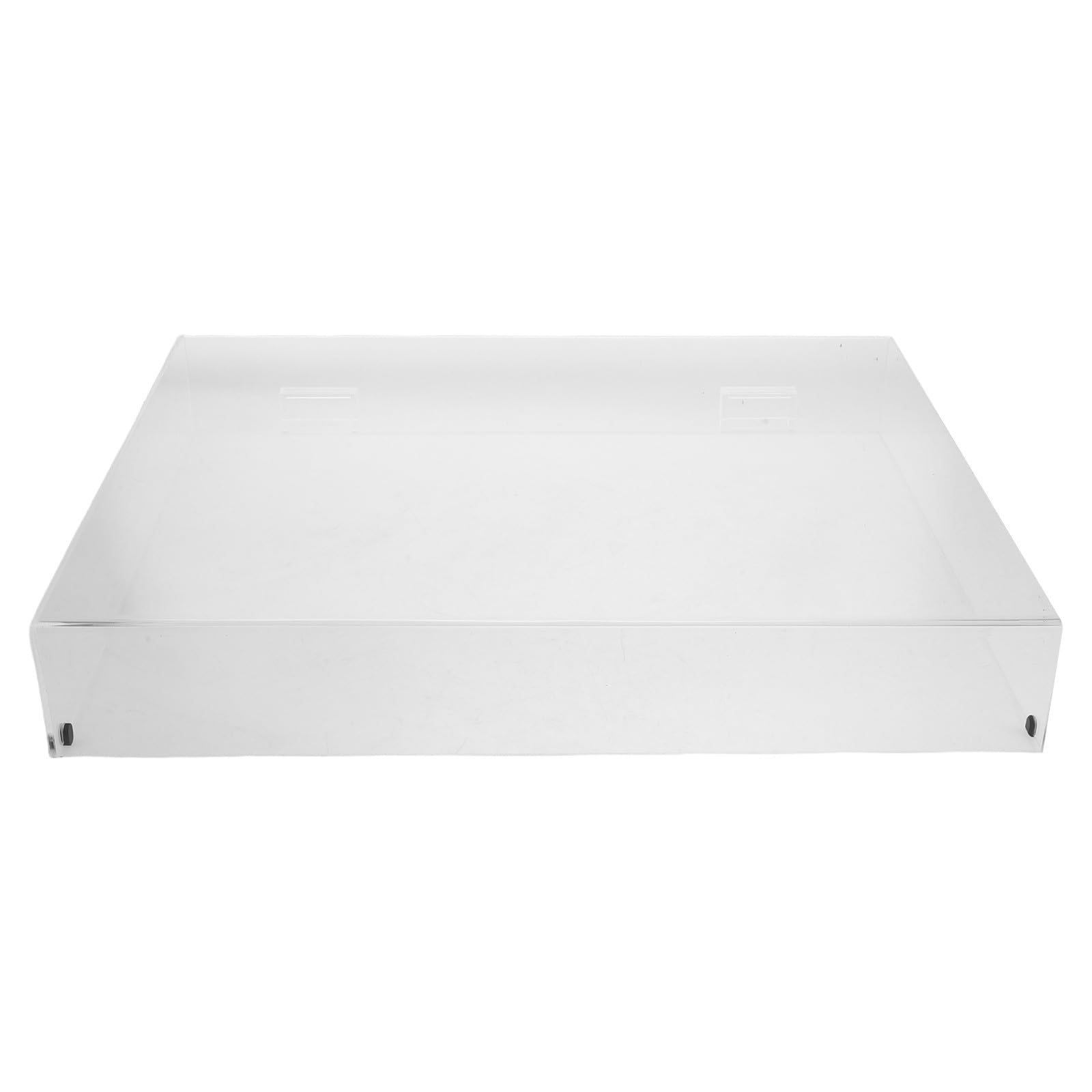 Tapa de acrílico transparente para tocadiscos LP120 (protección contra el polvo para tocadiscos domésticos)