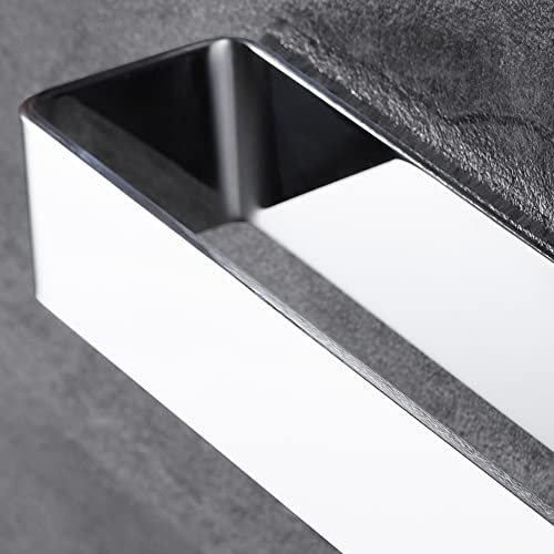 Image of Taozun Hand Towel Holder - Adhesive Hand Towel Bar Open Towel Ring Polished Towel Rack for Bathroom Kitchen, SUS 304 Stainless Steel