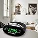 HANNLOMAX HX-116CR Alarm Clock Radio, PLL AM/FM Radio, Dual Alarm, 0.6