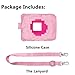 Silicone Cover Case for Bitzee Magicals Interactive Toy Digital Pet and Case, Protective Skin Sleeve for Bitzee Magicals Virtual Electronic Pets Accessories (Pink)