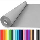 Vanhench 36' x 2400' (200') Grey Wrapping Paper, Solid Color Art Kraft Craft Paper Roll for Birthday Gift Wrapping, Baby Shower, Bouquet Flower, Poster, Floor Covering, Table Runner