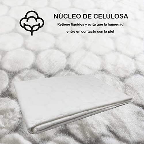 Miniatura 5 de Cambiador Desechable Para Bebés 60x60 Cm 50 Unidades