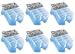 Refill Cartridges for Braun Clean & Renew CCR, 6-Pack