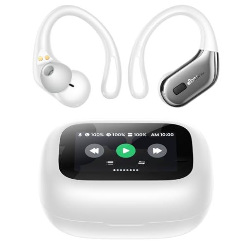 Bluetooth Headphones Wireless Earbuds for Gifts: Stocking Stuffers White Elephant Gifts for Men Women, Waterproof 40H Playtime Ear Buds with Earhooks, Gifts for Teens Adults Boy Girls Trendy Stuff