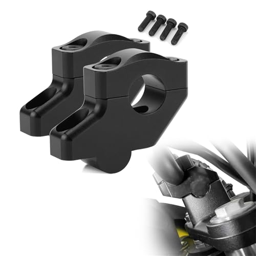 Rehausseurs de guidon moto 22 mm décalés pour NC750X et CB400