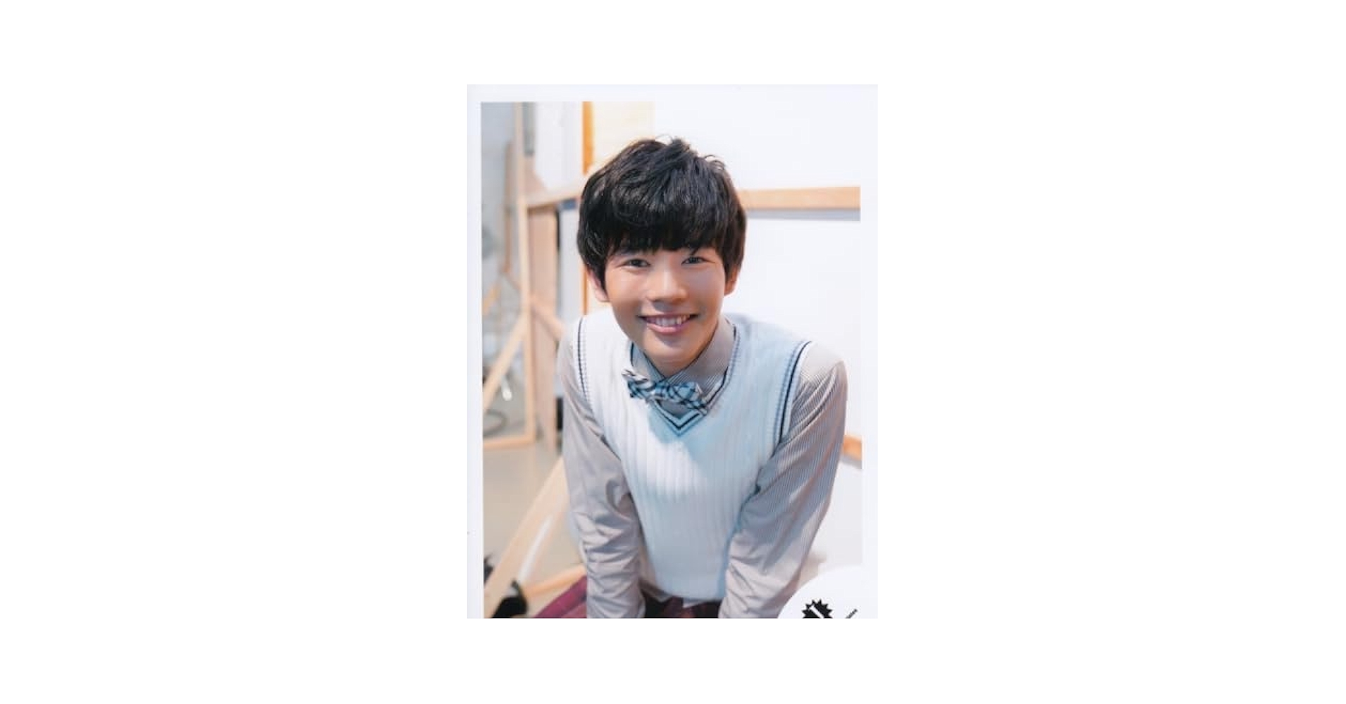 なにわ男子　長尾謙杜　公式写真　関ジュ　関西ジャニーズJr. 少年たち ジャニーズJr. - 関西ジャニーズJr. 長尾謙杜 少年たち2017 公式