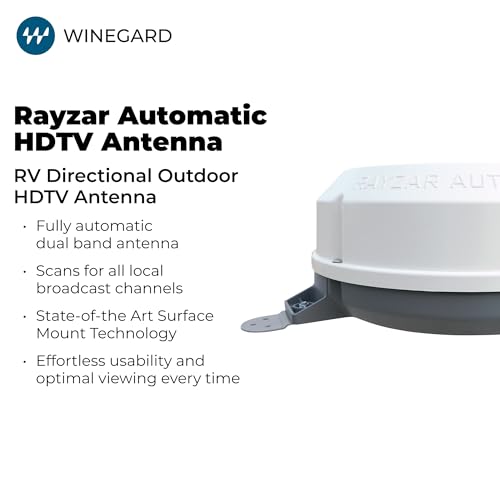 Image of Winegard Company RZ-8500 Rayzar Automatic Hd Antenna , White