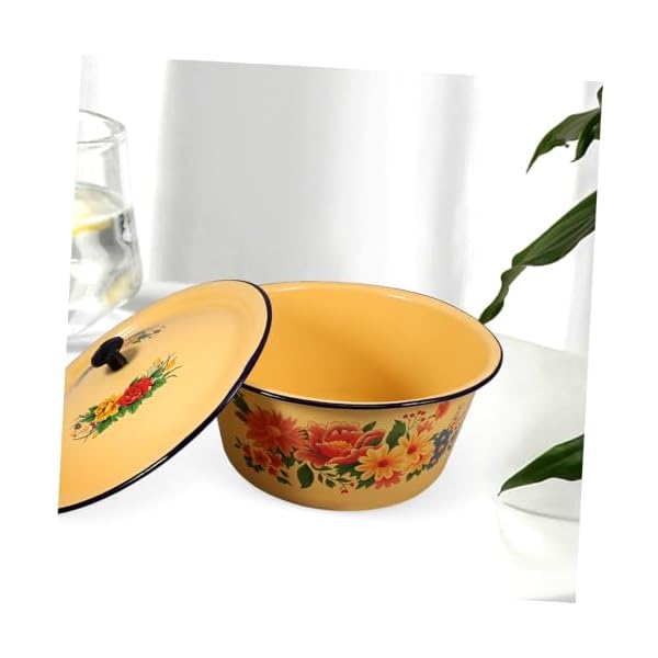   Enamels-Basin-Mixing-Bowls-with-Lid-Household-Enamel-Pot-Instant-Noodle-Bowl-Egg-Mixing-Bowl-Country-Noodle-Bowl-Household-Basin-Storage-Enamel-Container-Kitchen-Enamel-Pot-Hutch