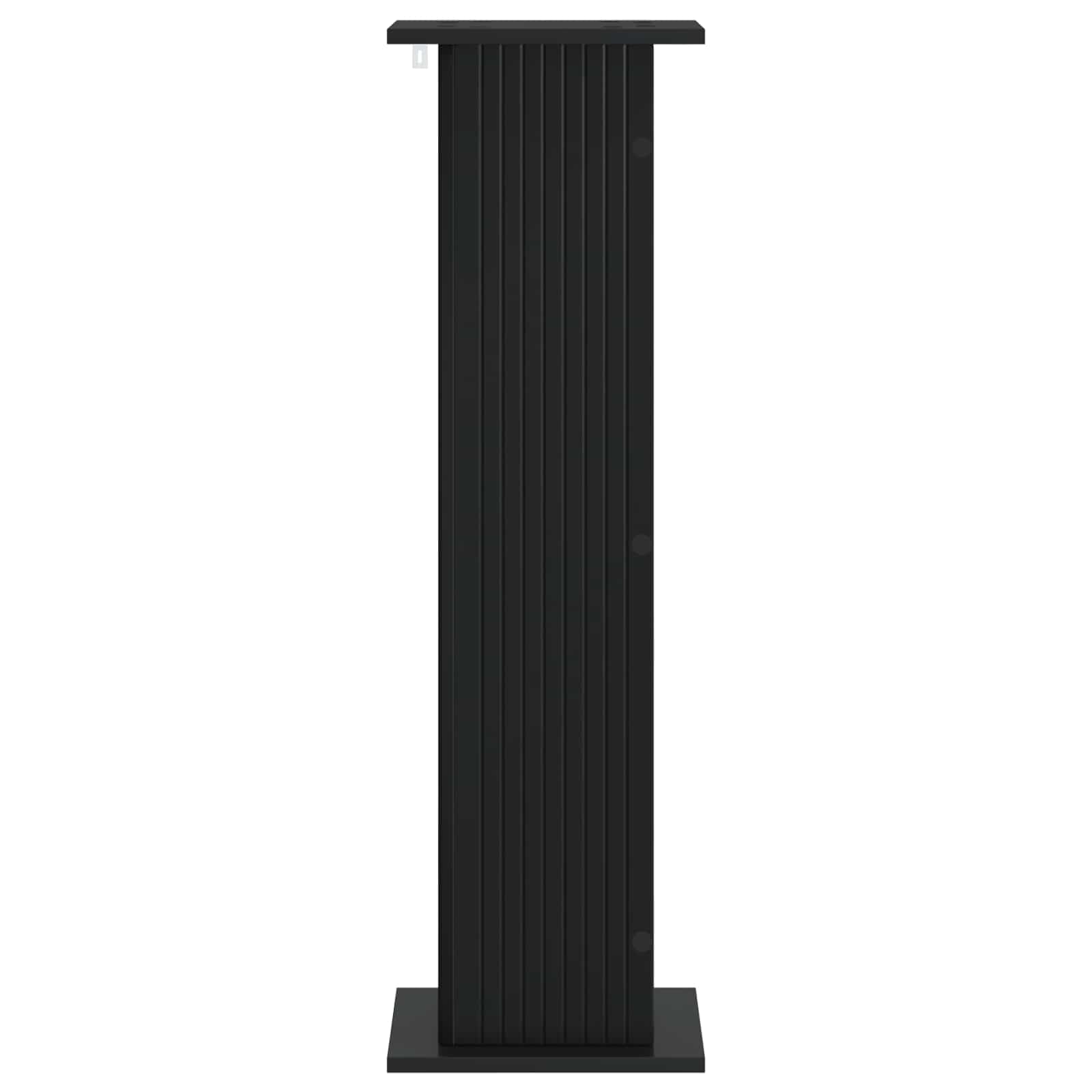 vidaXL Pflanzenständer 2 stk. Schwarz 30,5 x 30 x 100,5 cm
