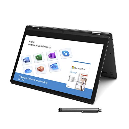 Notebook 2 em 1 Positivo Duo C4128C Intel Celeron 4GB 128GB 11.6