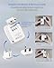 BEONDON European Travel Adapter Kit with Detachable Plugs (C/E/F/G) for UK, France, Germany, Italy, Spain & More - 2 US Outlets & 5 USB Ports (3 USB C) - Multi-Device Charger