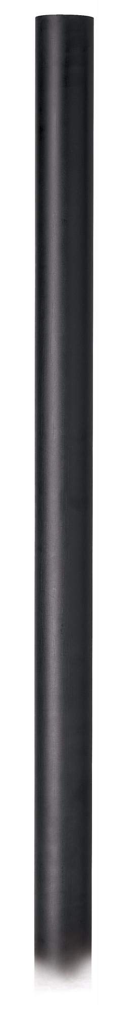 Modern Outdoor Direct Burial Post Light Pole Black Die-Cast Metal 84" Accessories for Exterior House Porch Patio Outside Deck Garage Yard Garden Driveway Home Lawn Walkway