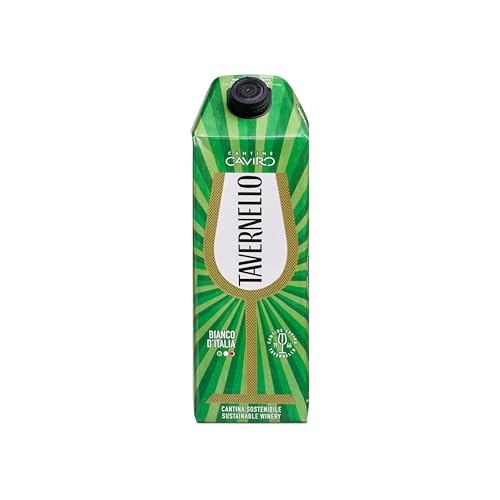 Tavernello Classico Vino Bianco d'Italia, Vino Secco con Profumi Fruttati,