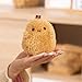 ELKOHA Cute Potato Stuffed Animals,5.9 Inch Super Soft Potato Plush Toys Stuffed Potato Plushies Pillow Toys Dolls for Kids Boys Girls Birthday Reward Gifts