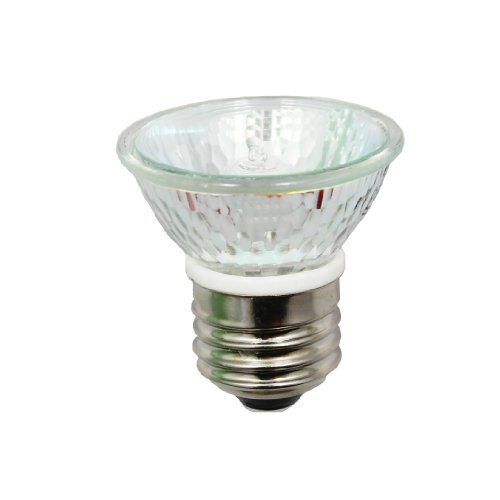 Anyray HR16 120V 50W E26 MR-16 50 Watts JDR C Halogen Bulb Lamp EXN Flood with Lens (50 Watts)
