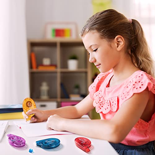 Deli Correction Tape, White Out Correction Tapes, Tape Eraser For Note Taking, Marking, Crafting, Bullet Journal, Scrapbooking, 1/5In X 39.3Ft, 10-Count #TOP5