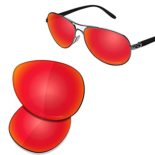 Image of SAUCER Premium Replacement Lenses & Nosepads for Oakley Feedback OO4079 | UV400 Protection, Anti-Scratch, Precise Fit