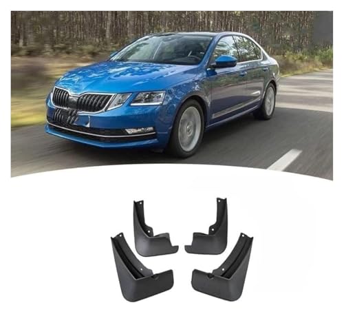 Garde-boue pour Octavia : bavettes avant arrière pour protection complète de voiture