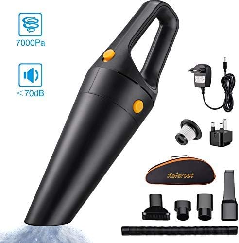 Wango® Cordless Handheld Vacuum Cleaner, 7Kpa High Suction Handheld Vacuums, Lightweight & Rechargeable Wet Dry Vacuum for Home & Car