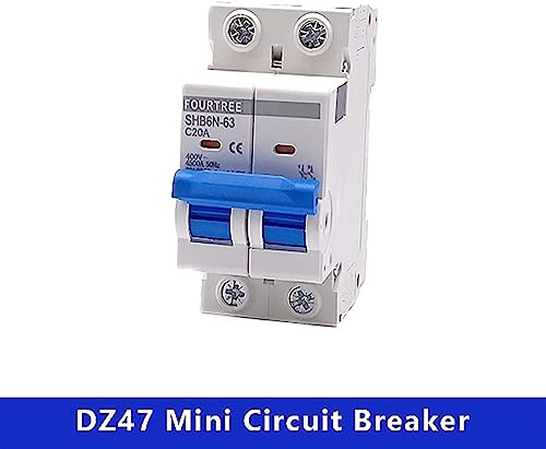 Mcb 36 mm interrupteur miniature de type C 400V haute performance