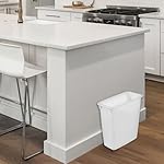 Rubbermaid 21 Quart Traditional Open Top Waste Basket Indoor Trash Bin Container for Bathrooms and Other Indoor Spaces, White - Image 5