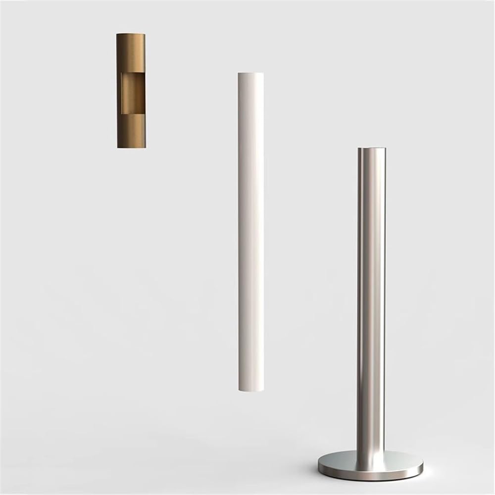 Stand ashtray Floor Standing Smoke Extinguishing Column, for Outdoor Public Places Ash Pillar Pillar(Silver)