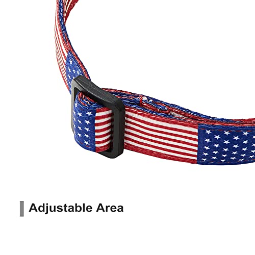 Dog Collar Martingale Collars With Release Buckle Chain Training Pet Collars Dog Nylon Martingale Collar With Stainless Steel Chain Adjustable Collar For Small Medium Dogs (Gold Chain, 22") #TOP2