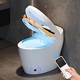 Homary Inodoro Inteligente Japonés con Bidé Integrado Automático, Salida al Suelo