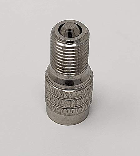 (Pack Of Twelve) Muzzys Double Seal Flow Through Valve Stem Tire Caps, Inflate Thru For High Pressure Truck Car Rv Semi Bus Tires -Inflate Tires And Check Pressure Without Removing The Caps!- V2B Ds-1 #TOP1