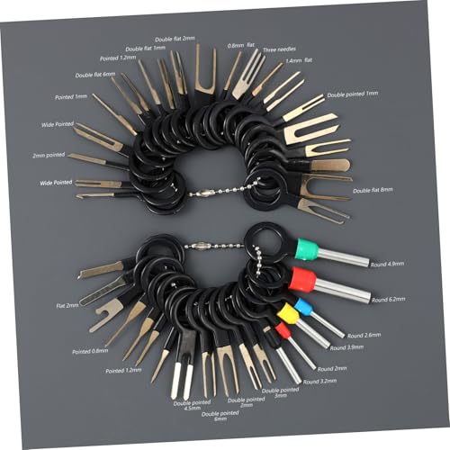 HANABASS kit extracteurs de cosses électriques outil de retrait de terminal multiple résistant - 3