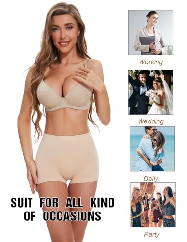 Image of Zimi Collection Tummy Control High Waist Butt Lifter Panties Padded Underwear for Women Hip Enahncer Body Shaper Boyshort