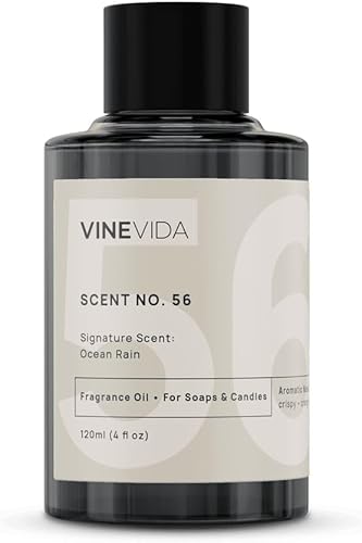 Miniatura 573 de VINEVIDA [4 onzas] Aceite de fragancia de madera de teca de caoba para fabricación de velas y fabricación de jabón, aromas de velas prémium para