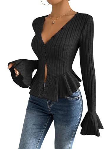 Blusa entallada para mujer cuello en V que estiliza y realza tu figura