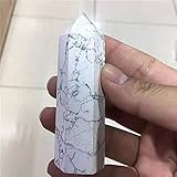 1個 ナチュラル ホワイト ターコイズ クォーツ クリスタル ワンド ポイント クリスタル ホーム デコレーション 200-250g ZoCzkgzd