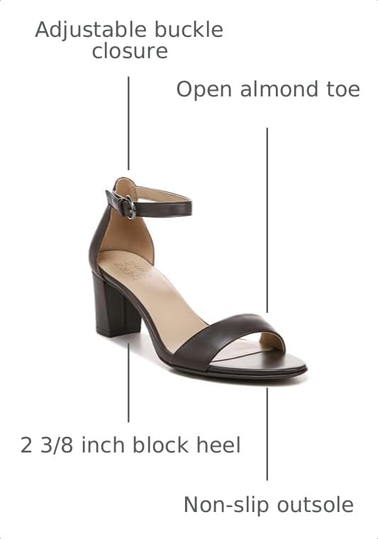 Image of Naturalizer womens Vera Heeled Sandals