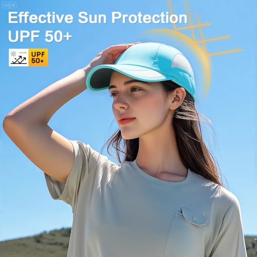 Image of HH HOFNEN Quick Dry Baseball Cap Unstructured Water Resistant Golf Hat